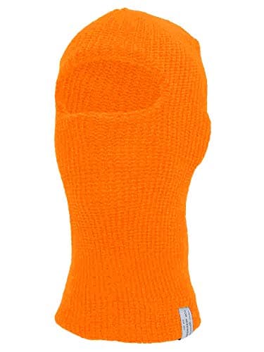 Image of TOP HEADWEAR Face Ski Mask 1 Hole - Orange