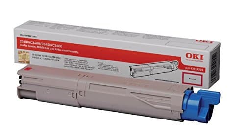 Image of OKI Toner Cartridge for C3450 Desktop Colour Printers 2500 Pages - Magenta