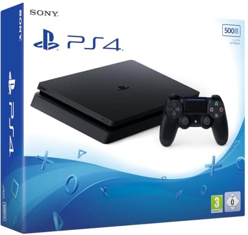 Image of Sony PlayStation 4 Slim 500GB Console, Black
