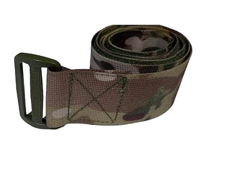 Image of Field Belt Tactical Military Hook and Loop Comfortable Army Paintball Hunting (Camo, Medium)