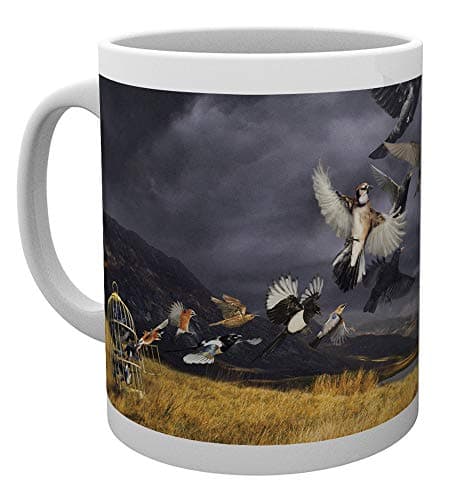Image of GB eye David Gilmour LP Cover 10oz Ceramic Mug