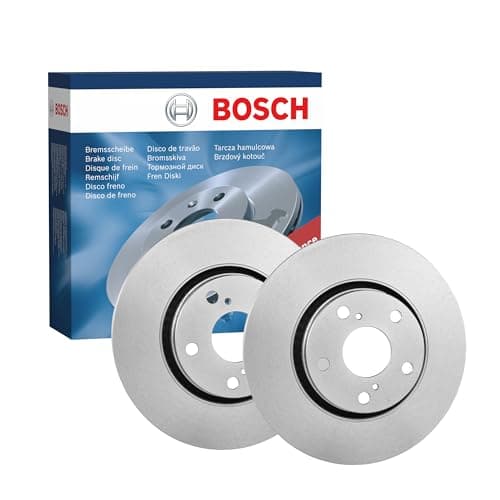 Image of Bosch BD1403 Brake Disc Set - 295 mm Vented Discs - Front Axle - ECE-R90 Certified - Good Cooling, Reliable Braking, Corrosion Protection - 1 Set of 2 Discs