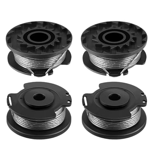 Image of JINHENB Strimmer Wire Replacement Spool and Line, 4 piece compatible with Bosch ART 23 SL ART 26 SL, EasyGrassCut 18, 23, 26, 18-230, 18-260, for mower trimmer F016800569 F016800385