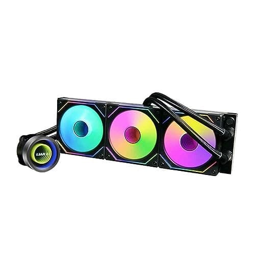 Image of Lian Li Galahad II Trinity SL AIO 360mm ARGB CPU Water Cooler - Black, Advanced Cooling, Customisable Lighting, Easy Installation