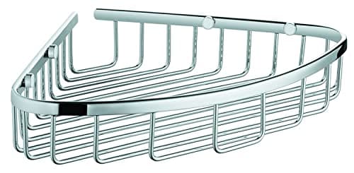 Image of GROHE Baucosmopolitan Soap Basket, Large, Chrome Finish 40663001