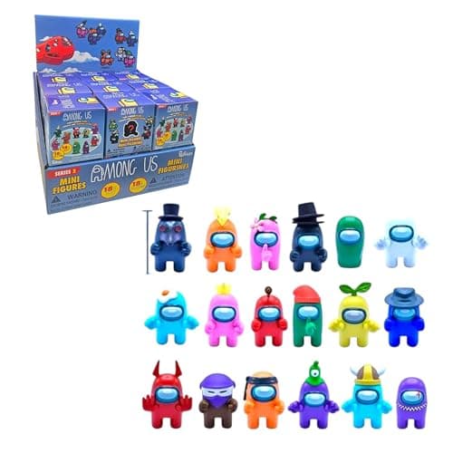 Image of Among Us Series 2 Crewmate Stamper Figures 12-Pack Deluxe Box