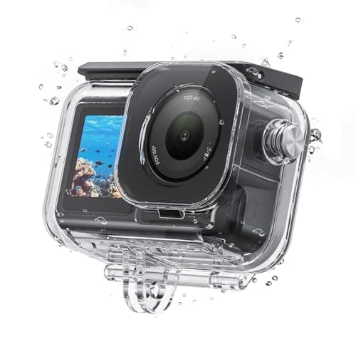 Image of TELESIN Anti-Fog Waterproof Case for DJI Osmo Action 6, 60m/196FT Underwater Housing for Deep Diving Scuba Snorkeling with Quick Release Bracket Screw - Action 6 Accessories