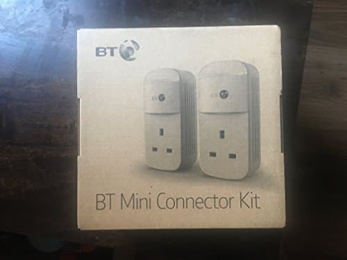 Image of BT Mini Connector Kit - 1GB Twin Powerline Ethernet Adapter