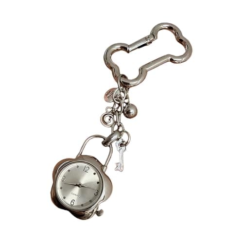 Image of Kaeltsyn Romance Flower Keychain Retro Styles Sturdy Metal Keyring for Couples Friend Lovers Gift Couple Keychains Set