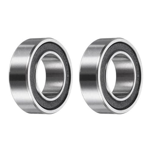 Image of sourcing map 2Pcs 203511-2RS Non-Standard Ball Bearings 20mm ID x 35mm OD x 11mm Thickness Bearings Double Rubber Sealed Chrome Steel Bearing for Industrial Machinery