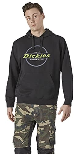 Image of Dickies Men's Rockfield Hooded Sweatshirt, Black, L