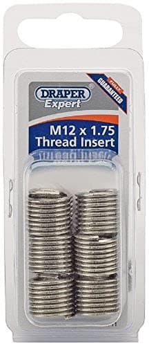 Image of Draper 21711 Expert Metric Thread Insert, Refill Pack, M12 x 1.75", Pack of 12