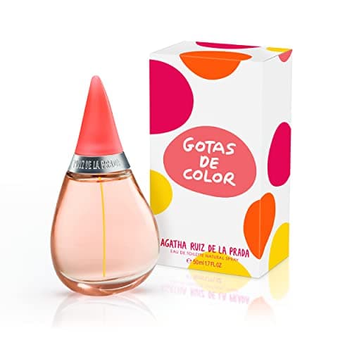 Image of Agatha Ruiz de la Prada Perfume - Gotas de Color, Eau de Toilette for Women - Long Lasting - Playful, Modern and Young Fragance - Fruity and Floral Notes - Ideal for Day Wear - 50 ml