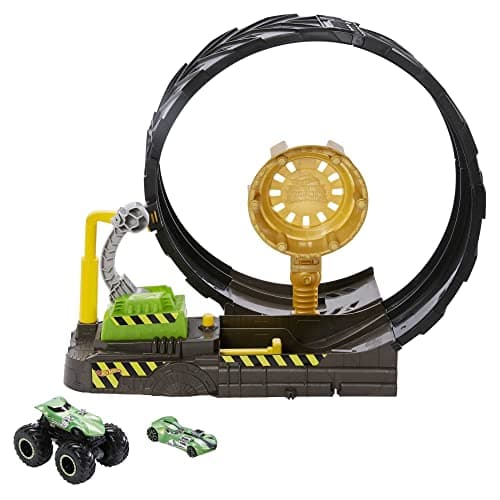 Image of Hot Wheels Monster Trucks Epic Loop Challenge Playset