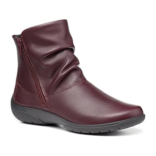 Image of Hotter Womens Whisps Fashion Boot, Wine, 7 UK