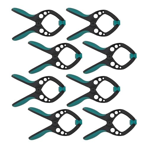 Image of wolfcraft 8 PRO Spring Clamps, 60 mm I 8652000 I A Versatile aid – Ideal for DIY and Model Building Projects