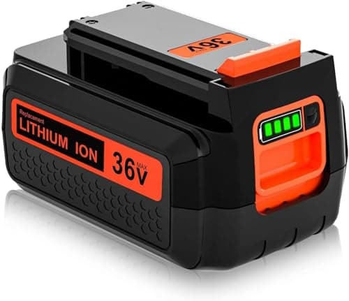 Image of 36V 2500mAh replace for Black Decker 36v battery BL20362-XJ BL20362 BL2536 BL2036 BL1536 LBX2040