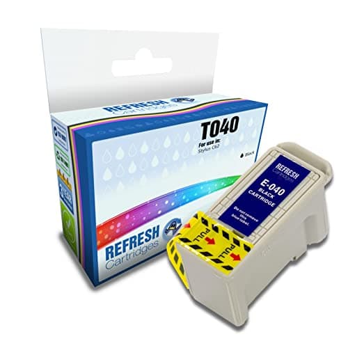 Image of Refresh Cartridges Compatible Ink Cartridge Replacement for Epson T040 (Black)