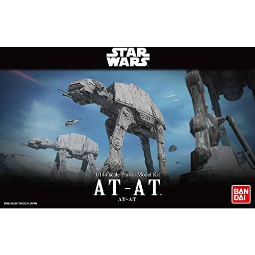 Image of Revell 01205 AT-AT Bandai (Click System) 1:144 Scale Unbuilt, Pre-coloured, Click-Together (Non-Glue), Plastic Model Kit