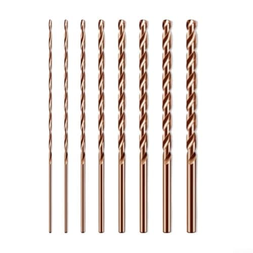 Image of Extra Long Cobalt Steel Drill, 200mm Length, for Metal and Stainless Steel (5mm)