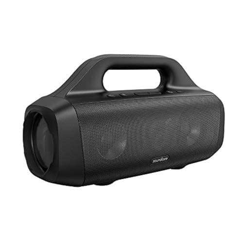 Image of soundcore Anker Motion Boom Portable Bluetooth Speaker with Titanium Drivers, BassUp Technology, IPX7 Waterproof, 24H Playtime, App, Bluetooth 5.0, for Home, Party, Outdoors
