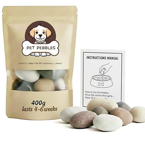 Image of 400g - Pet Pebbles Natural Mineral Rocks for Dogs 4-6 Weeks | Dogs Urine Patch Preventer Grass Burn