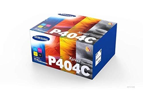 Image of Samsung SU365A CLT-P404C Toner Cartridges, Black/Cyan/Magenta/Yellow, Pack of 4