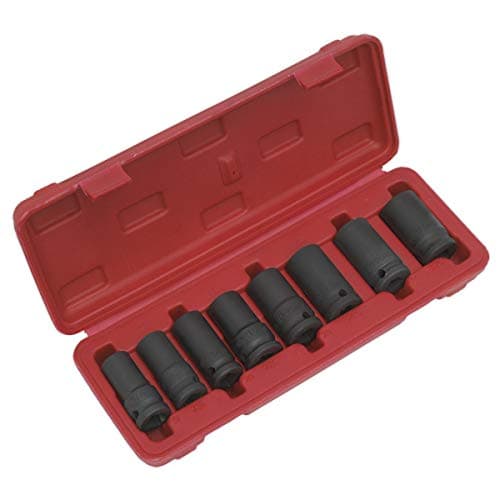 Image of Sealey Sx202 Locking Wheel Nut Removal Set 7Pc 1/2Sq Drive