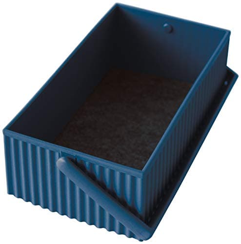 Image of Hachiman Omnioffre Stacking Storage Box Small Navy