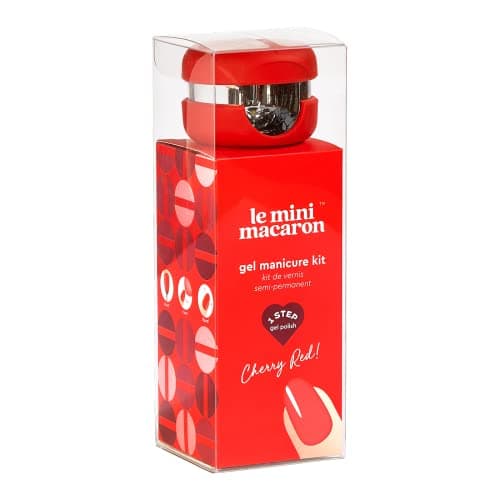 Image of Le Mini Macaron DIY Gel Manicure Kit (Cherry Red)