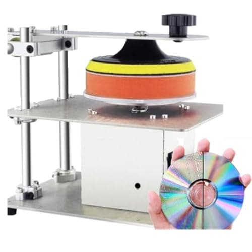 Image of Disc Polishing Machine for CD/DVD Scratch Removal and Data Recovery, Efficient Scratch Repair Tool