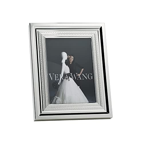 Image of Wedgwood Vera Wang Frame, Silver, 1 Count (Pack of 1)