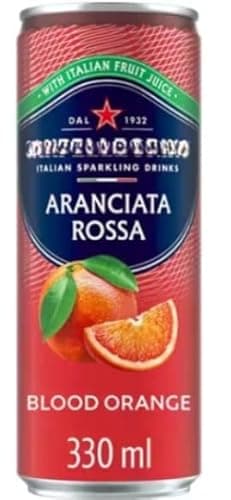 Image of Aranciata Rossa Soft Drink Sparkling Blood Orange 330ml (Pack Of 12) "A symphony of flavors" For All Occasions