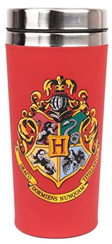 Image of Harry Potter - HP Travel Mug - 450 ml/15.5 oz - Designed with Double Wall Stainless Steel - Hot and Cold Coffee Cup - Preserves Temperature for 5 hrs - Official Merchandise