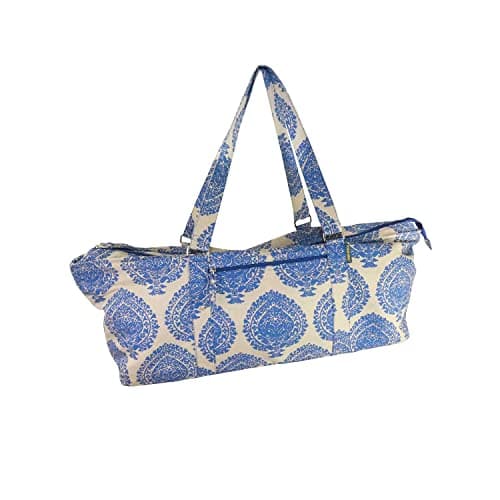 Image of Yoga-Mad Large Yoga Mat Bag | Full Zip Yoga Bag | Unisex Carrier | Stores Mat and Accessories | Suitable for Pilates, Yoga, Gym, Fits Most Mat Sizes
