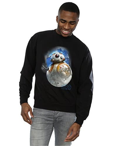 Image of Star Wars Men's The Last Jedi BB-8 Brushed Sweatshirt XXX-Large Black