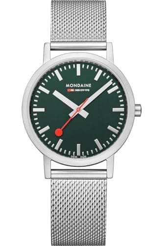 Image of Mondaine Classic Womens Analogue Quartz Watch with Stainless Steel Bracelet A660.30314.60SBJ