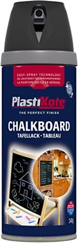 Image of Plasti-kote Premium Spray Paint 400ml Chalkboard Black