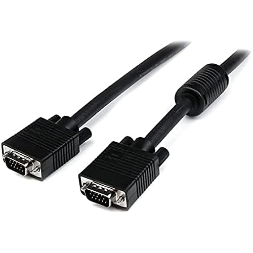 Image of StarTech.com 6 ft Coax High Resolution Monitor VGA Video Cable - HD15 to HD15 M/M - 6ft HD15 to HD15 Cable (MXT101MMHQ)