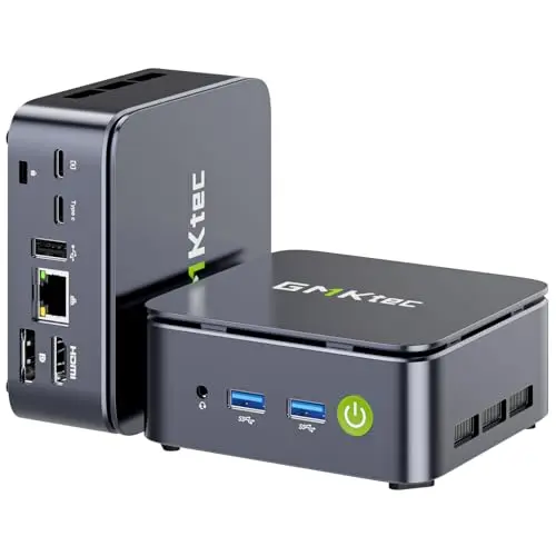 Image of GMKtec Mini PC Ryzen 5 3500U (Beats N150), 16GB RAM 256GB SSD 2.5GbE NIC LAN Office Home Desktop Computers, Triple 4K Display, WiFi, BT, USB-C, DP Nucbox G10
