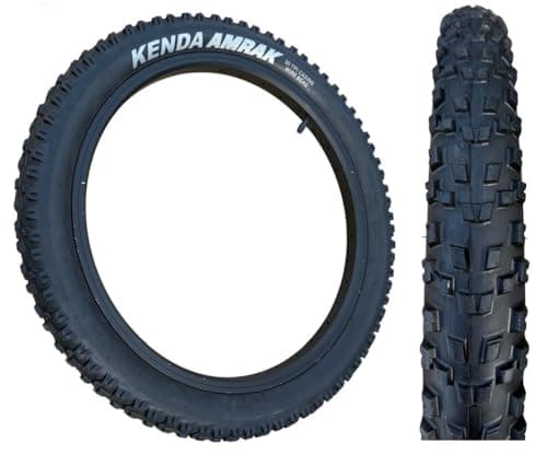 Image of Kenda AMRAK 24 x 2.20 BLACK Chunky Mountain Bike TYRE K-1247