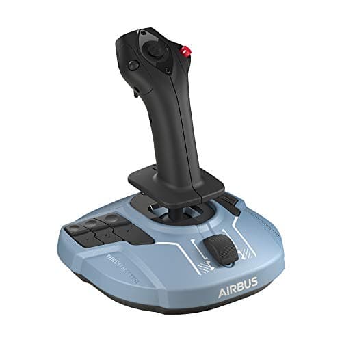 Image of Thrustmaster TCA Sidestick Airbus Edition - Ergonomic Flight Stick with 12 Remappable Buttons and Thrust Reverser for PC