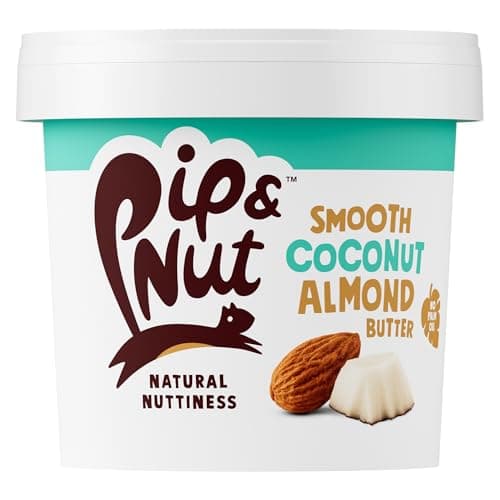 Image of Pip & Nut - Coconut Almond Butter (1kg) | Natural Nut Butter, No Palm Oil, No Added Sugar, Hi-Oleic Almonds, High in Unsaturated Fats, Gluten Free, Vegan, Dairy Free