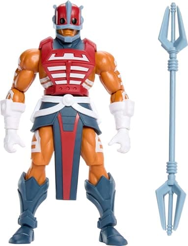 Image of Masters of the Universe Origins Action Figure 200X Cartoon Collection Zodac, 5.5 Inch 1980s MOTU TV Immortal, Detailed Design & Two Headed Staff, JHJ98