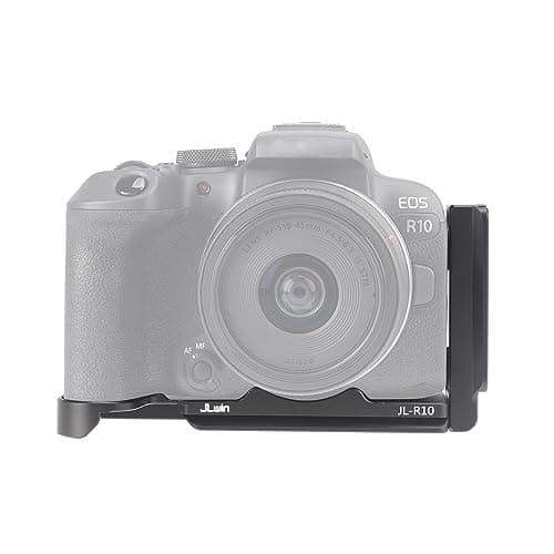 Image of FOTGA Quick Release Plate L Bracket for Canon EOS R10 Camera, Extendable Base Plate for Arca-Swiss Tripod, Vertical Plate for DJI RS2/RSC2/RS3/RS3 PRO/RS3 Mini Stabilizer (L Bracket)