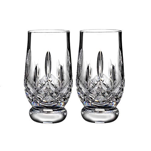 Image of Waterford Lismore Connoisseur Collection 1058295 Tasting Footed Tumbler 7oz Pair, Non Lead Crystal