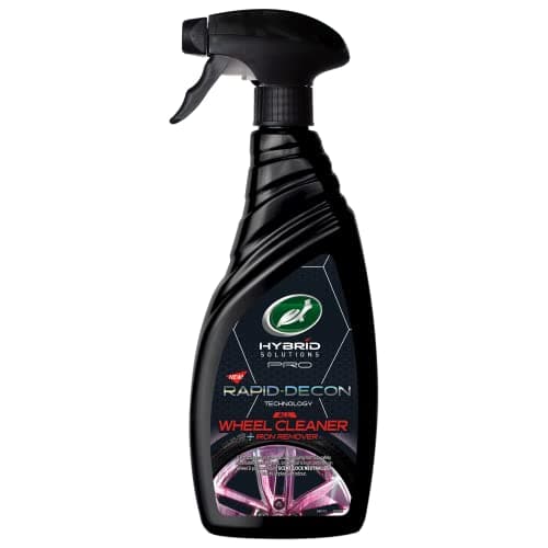 Image of Turtle Wax 54013 Hybrid Solutions All Wheel Cleaner & Iron Fallout Remover, Rapid Removal of Surface Contaminants, Brake Dust and Rust, Safe for Car Paint, Motorbikes, Low Odour Formula, 750 ml