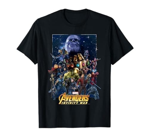 Image of Marvel Avengers Infinity War Team Assemble Graphic T-Shirt T-Shirt