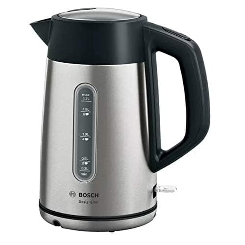 Image of Bosch TWK4P440 electric kettle 1.7 L Black,Stainless steel 2400 W