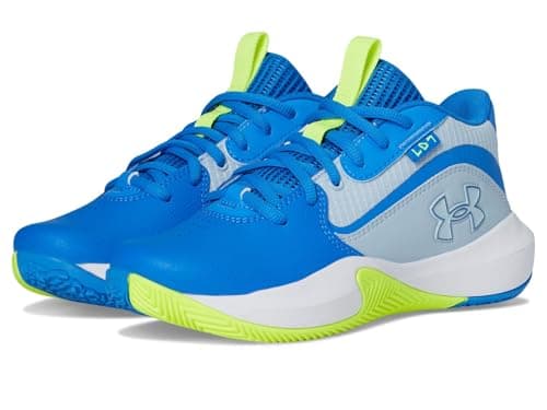 Image of Under Armour GS Lockdown 7 Basketball Shoes UK 5 Blue